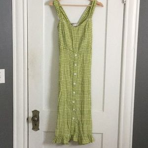 Worn Once—Faithfull Yasmin Midi Dress in Size 4